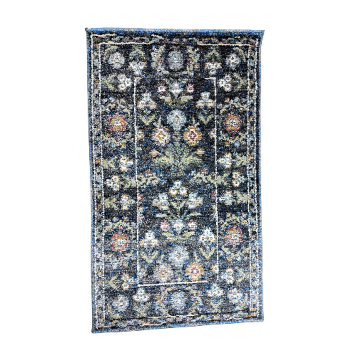 1'10" x 3'3" Andorra Navy Rug