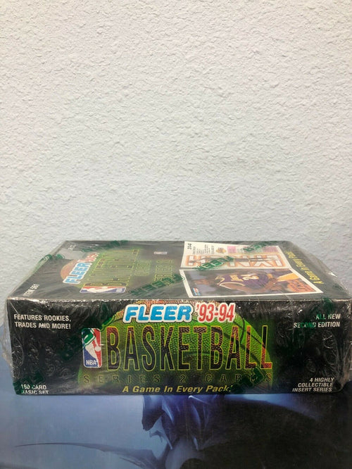 1993-94 FLEER NBA Basketball Cards Series 2 Hobby BOX