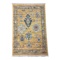 2' x 3' Lucca Yellow Rug