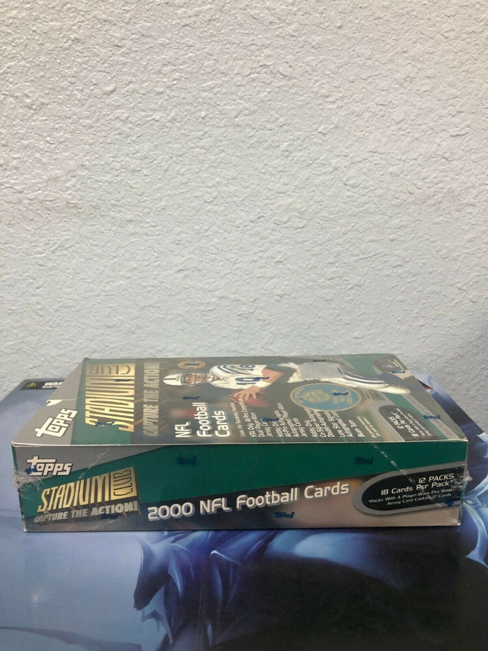 2000 TOPPS Stadium Club NFL Football Cards Hobby HTA JUMBO BOX NEW/SEALED