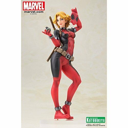 2016 Kotobukiya Bishoujo Lady Deadpool 1/7 Scale PVC Statue Marvel Comics Figure