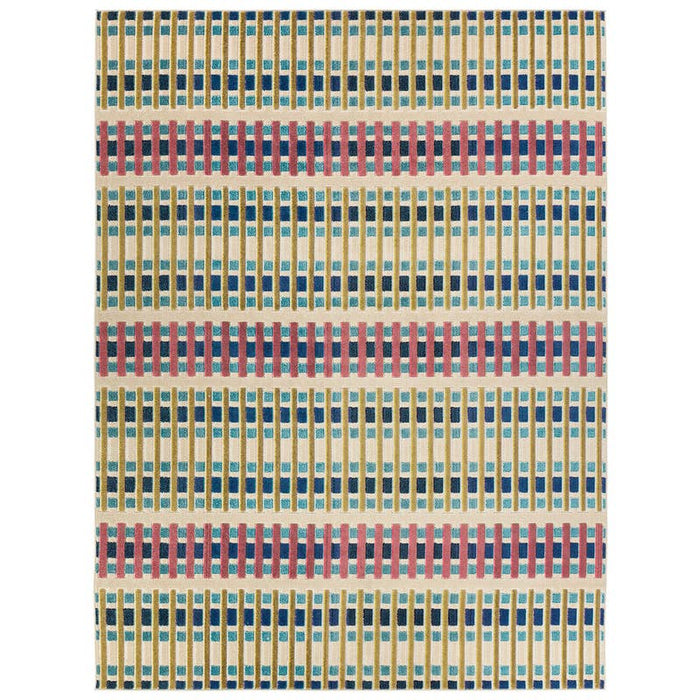5' x 7' Indoor/Outdoor Alina Cream Rug