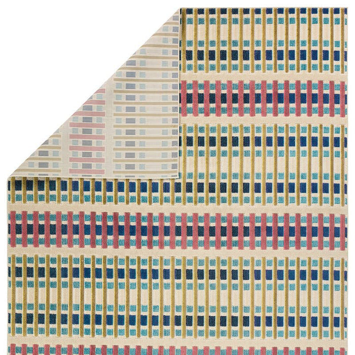 5' x 7' Indoor/Outdoor Alina Cream Rug