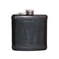 8 oz Petaca Hand Stitched Leather Flask