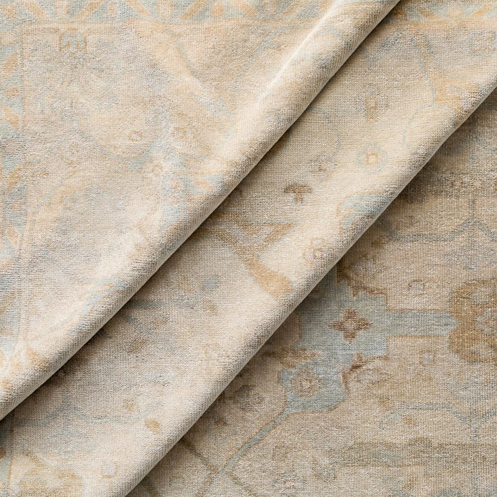 Alexander Wool Rug folded closeup