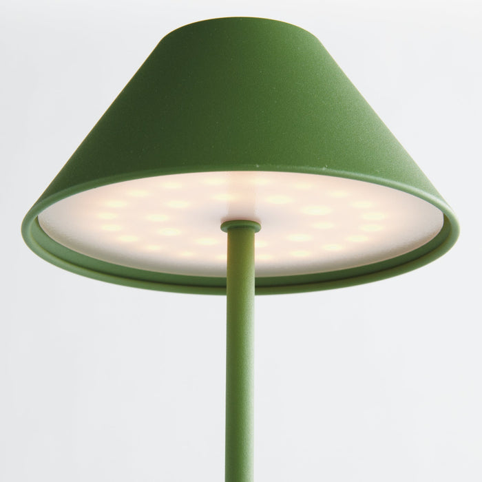 Alix Herb Rechargeable Lamp illuminated