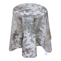 American Silk Mills Custom Round Table Skirt