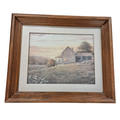 Antique Painting - Farmhouse