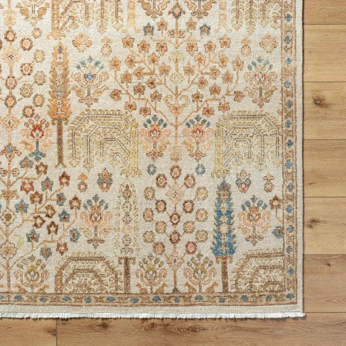 Arezzo Wool Rug corner detail