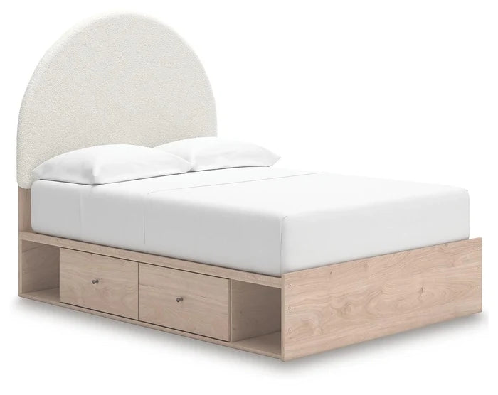 Full / Panel Bed w/ Storage Drawers (2)