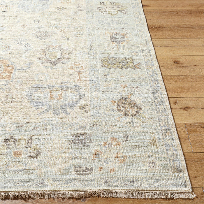 Averitt Wool Rug Corner details