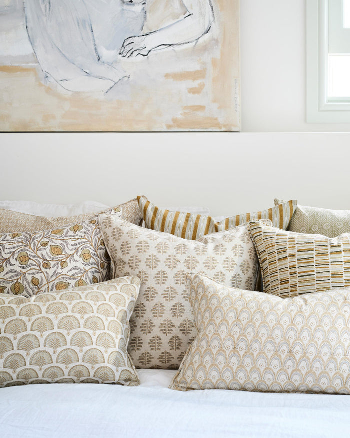 Azores Elm Lumbar Pillow Cover styled