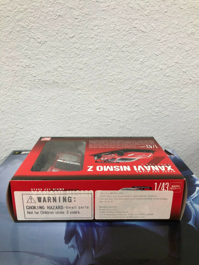 Bandai GT500 #23 XANAVI NISMO Z Model Car 1/43 Scale