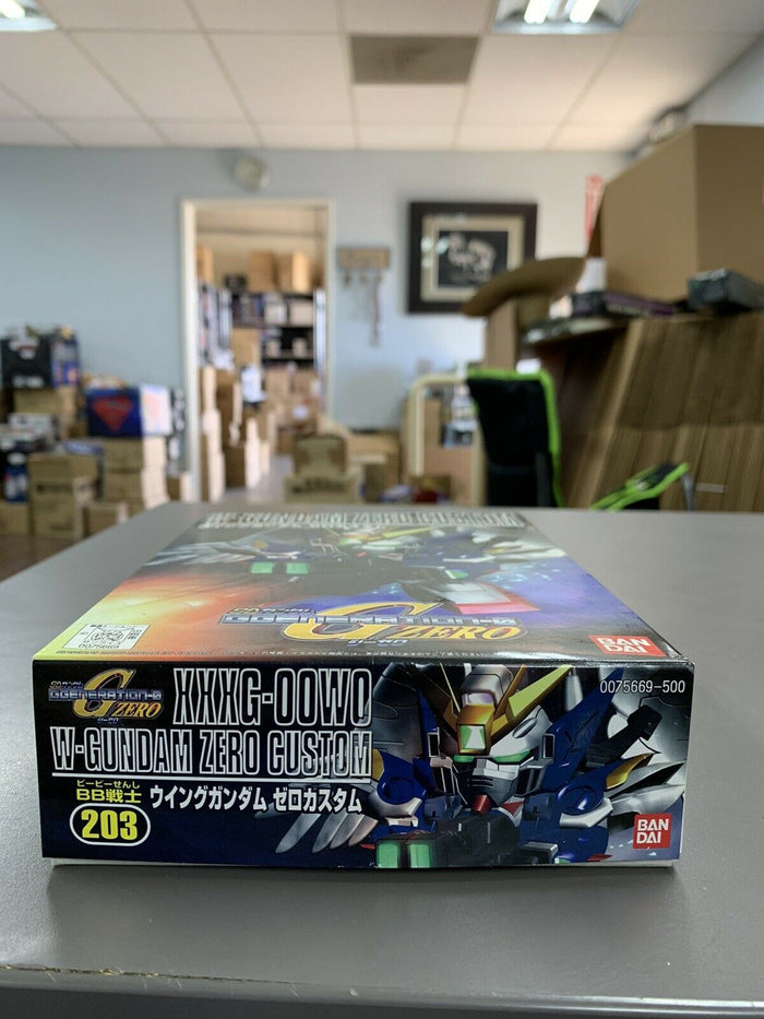 Bandai SD BB Senshi 203 Gundam Zero Custom "Gundam Wing Endless Waltz" Model Kit