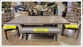 Bench Cushion Hillside Barn Gray
