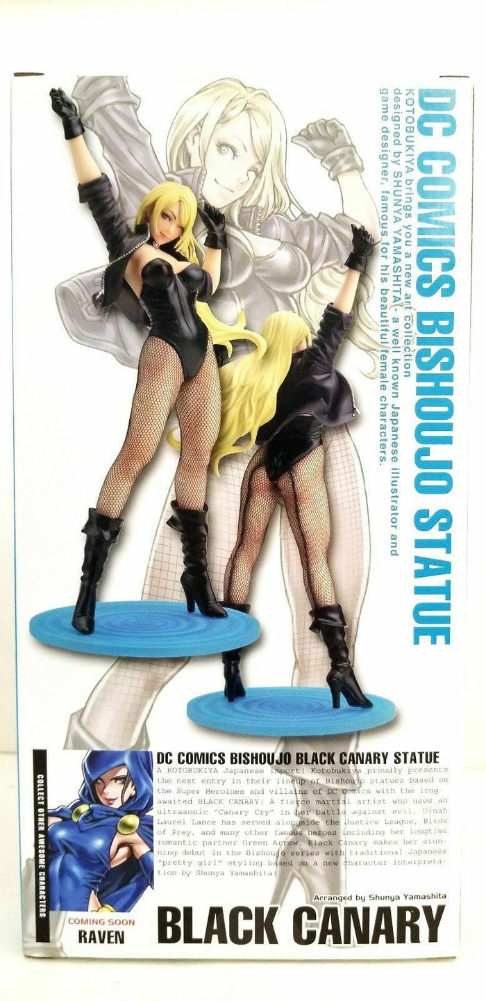 BLACK CANARY Kotobukiya DC COMICS BISHOUJO Statue PVC Justice League NEW