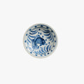 Blue and White Fish Trinket Dish - Hand Painted Chinoiserie