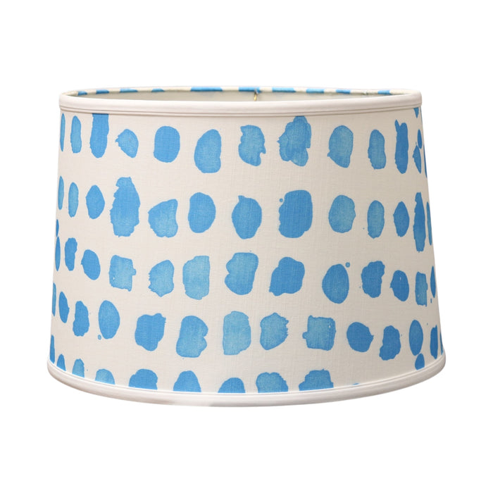 Blue Dots Empire Lamp Shade