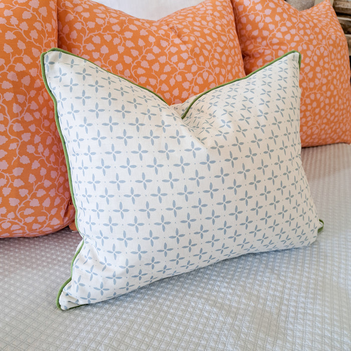 Blue "Star" Pillow - 16" x 20"