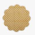 Boti Mustard Scalloped Placemat