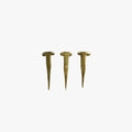 Brass Finish Forged Iron Nail