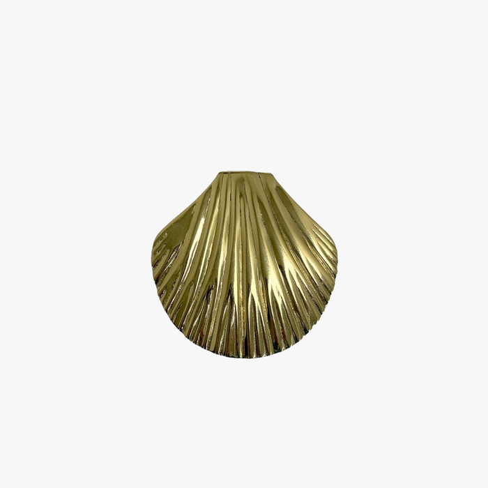 Brass Shell Lidded Box