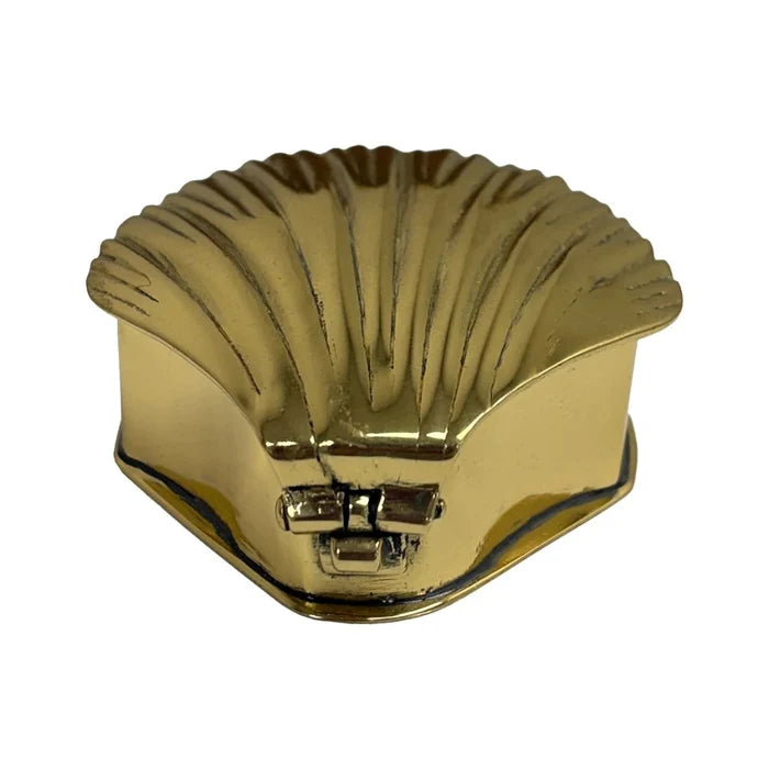 Brass Shell Lidded Box hinge