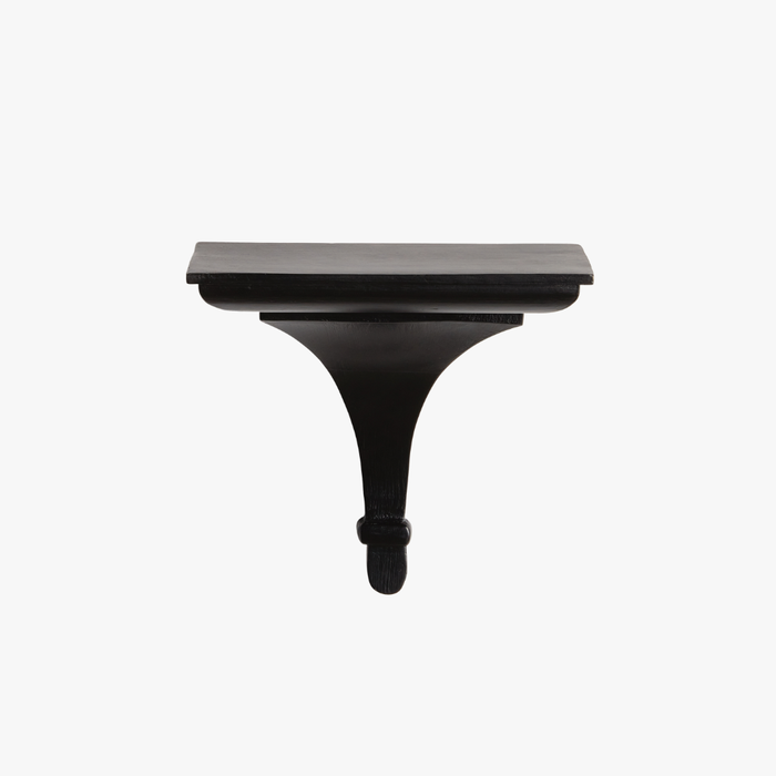 Breton Black Wood Wall Bracket