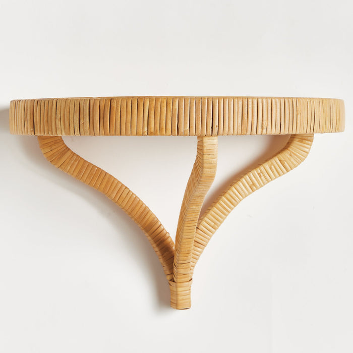 Cambria Woven Rattan Wall shelf