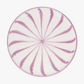 Casa Lilac Stripe Plate