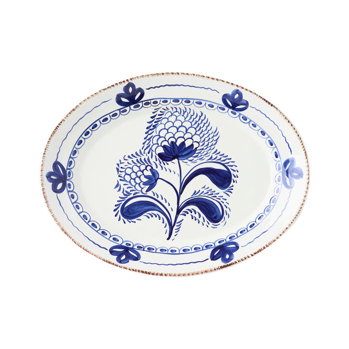 Casa Nuno Blue Platter From Dear Keaton