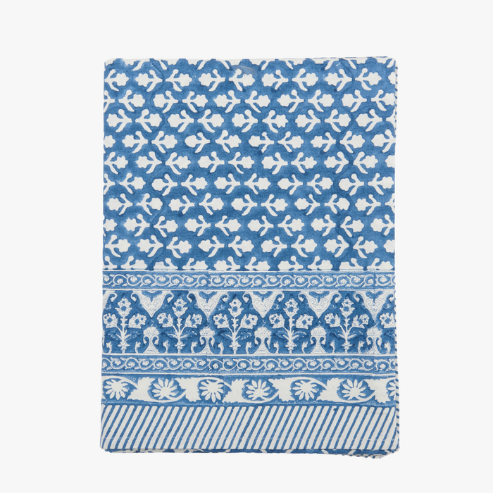 Charlotte Indigo Table Cloth