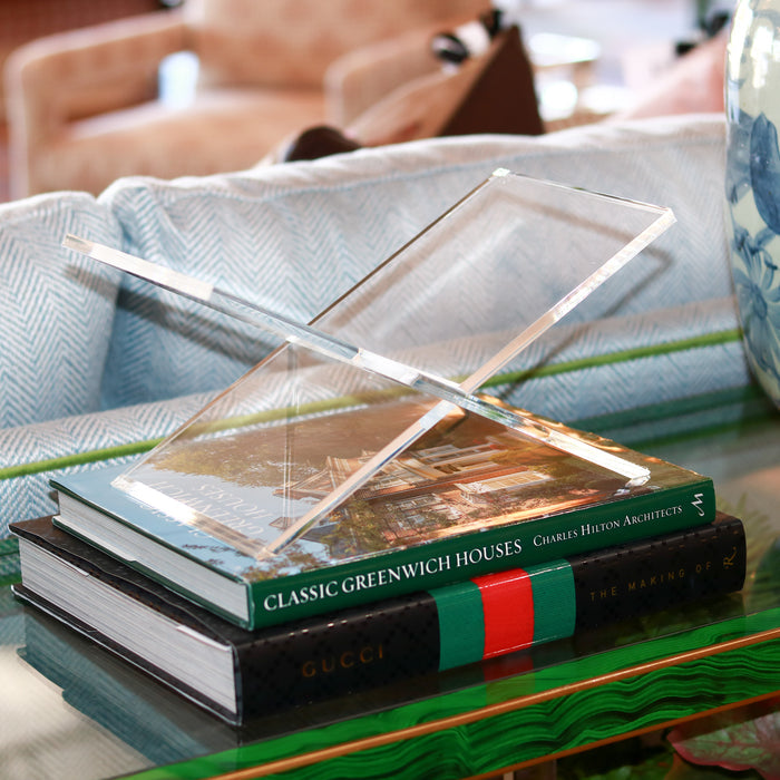 Clear Book Stand