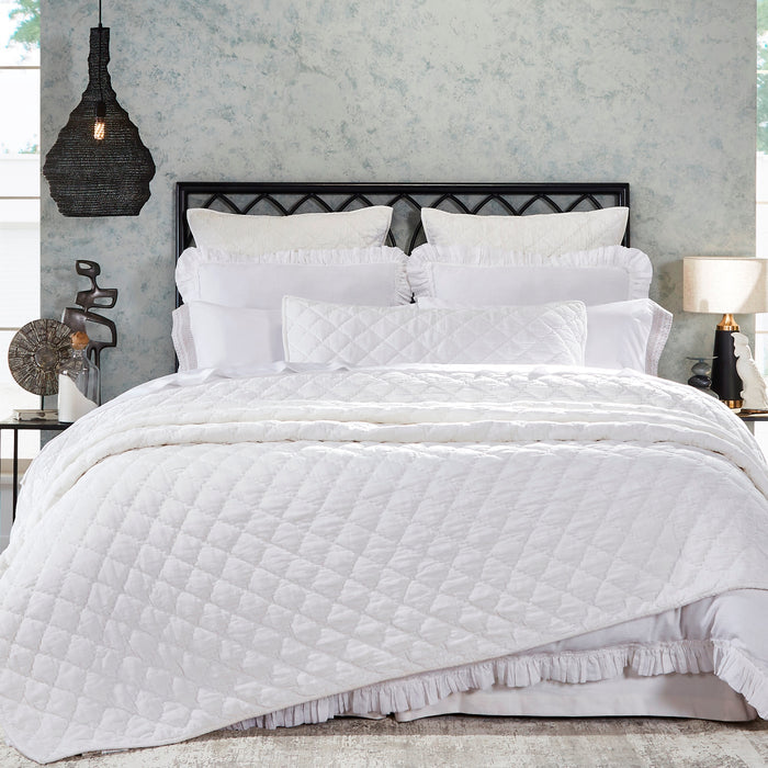 Clermont Sham in White