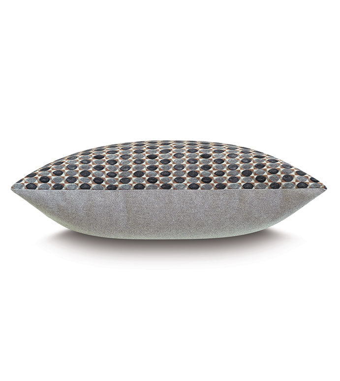 Colt Blue Geometric Pillow - 22"