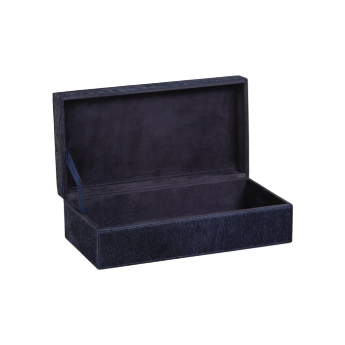 Corviglia Hair On Hide Leather Box