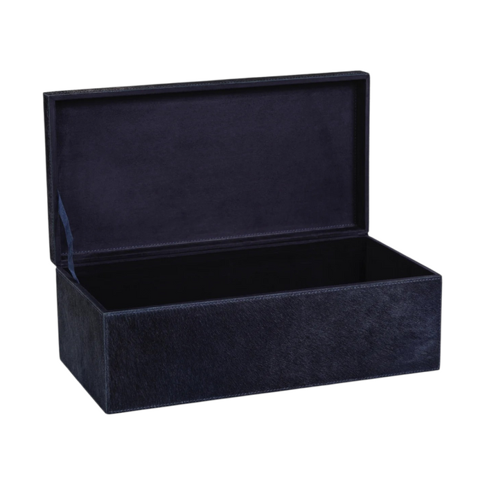 Corviglia Hair On Hide Leather Box