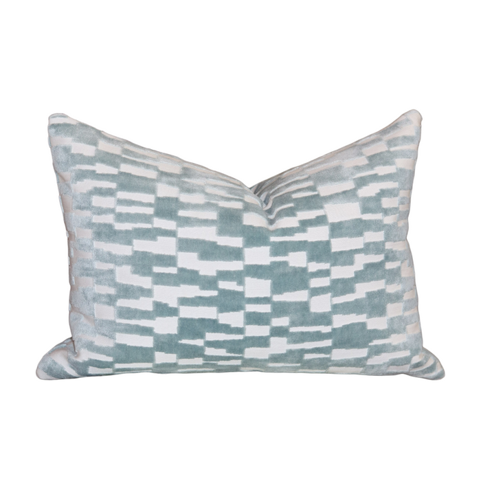 Cut Velvet Spa Pillow - 14" x 20"