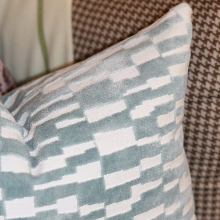 Cut Velvet Spa Pillow - 14" x 20"