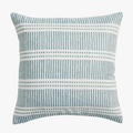 Dash Dot Mineral Sunbrella Outdoor Pillow Cover - Walter G