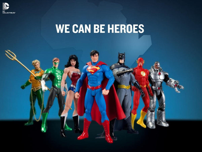 DC Collectibles Justice League 7-Pack Action Figure Box Set