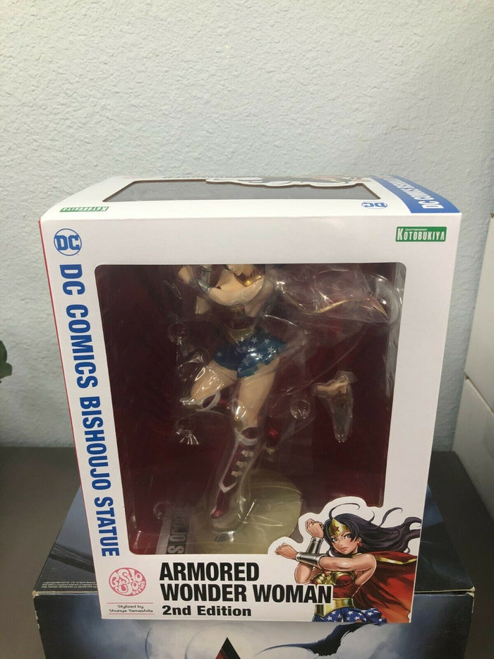 DC Comics ARMORED WONDER WOMAN 2nd Edition Bishoujo Statue By Kotobukiya