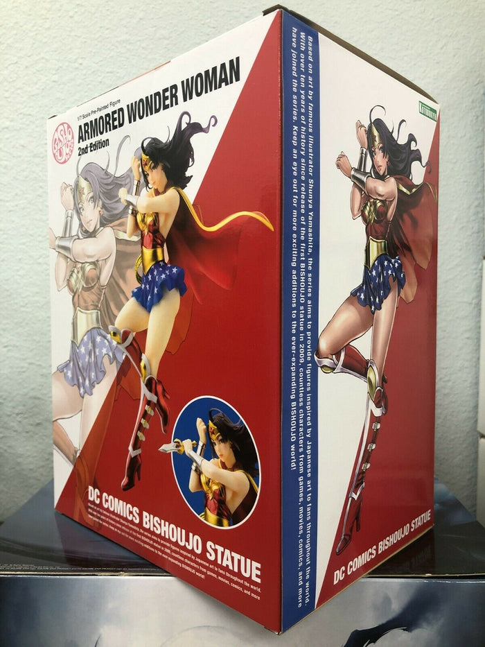 DC Comics ARMORED WONDER WOMAN 2nd Edition Bishoujo Statue By Kotobukiya