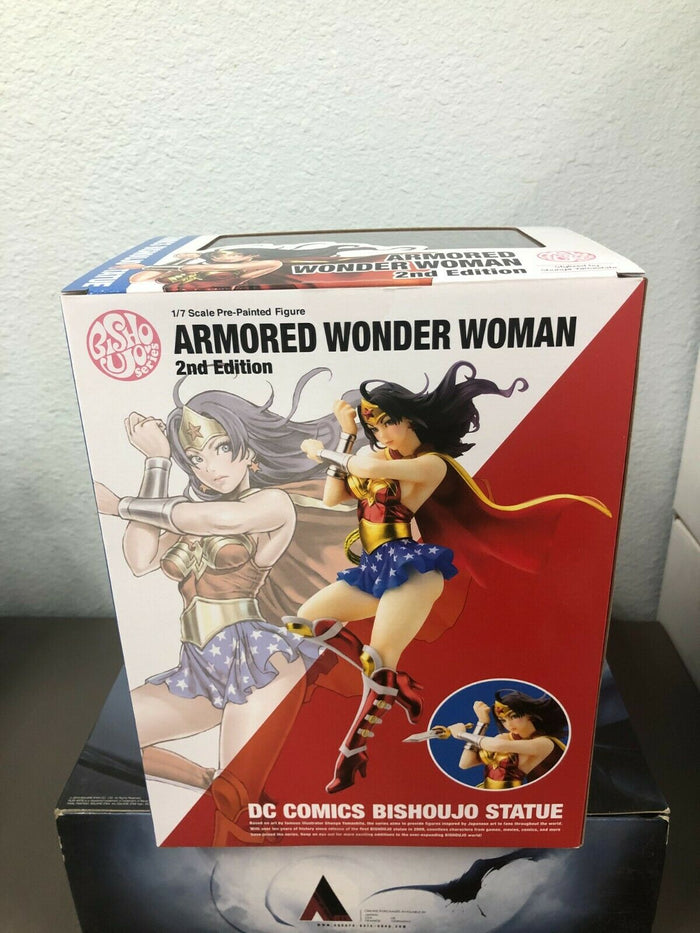 DC Comics ARMORED WONDER WOMAN 2nd Edition Bishoujo Statue By Kotobukiya