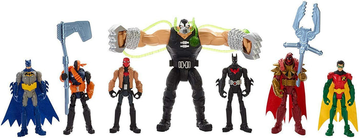 Dc Comics Batman Gotham City Bane Battle Figures 7-Pack