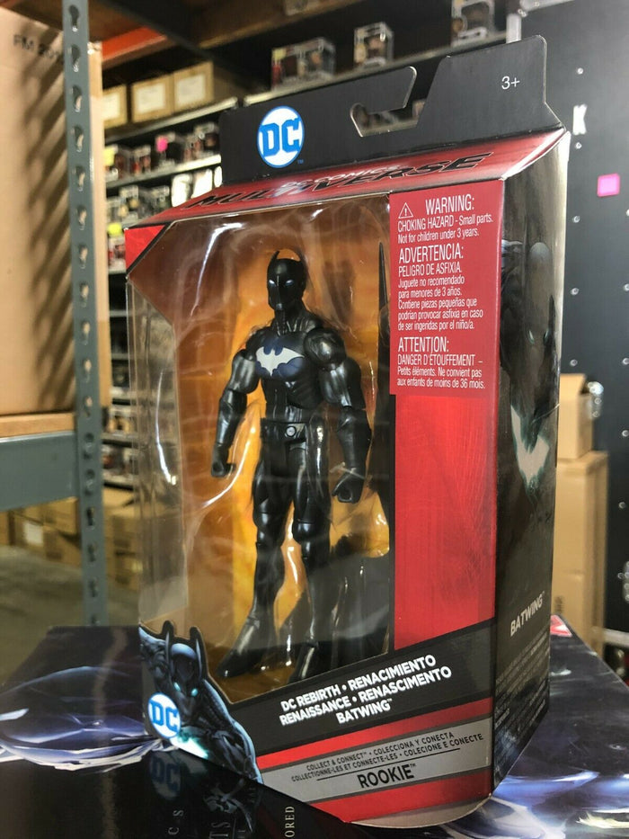 DC Comics Multiverse Rebirth BATWING (Rookie Collect &Connect)  BAF Brand New