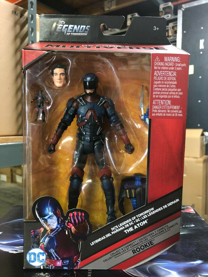 DC Multiverse Legends Of Tomorrow THE ATOM 6" Figure with Rookie BAF New in Box