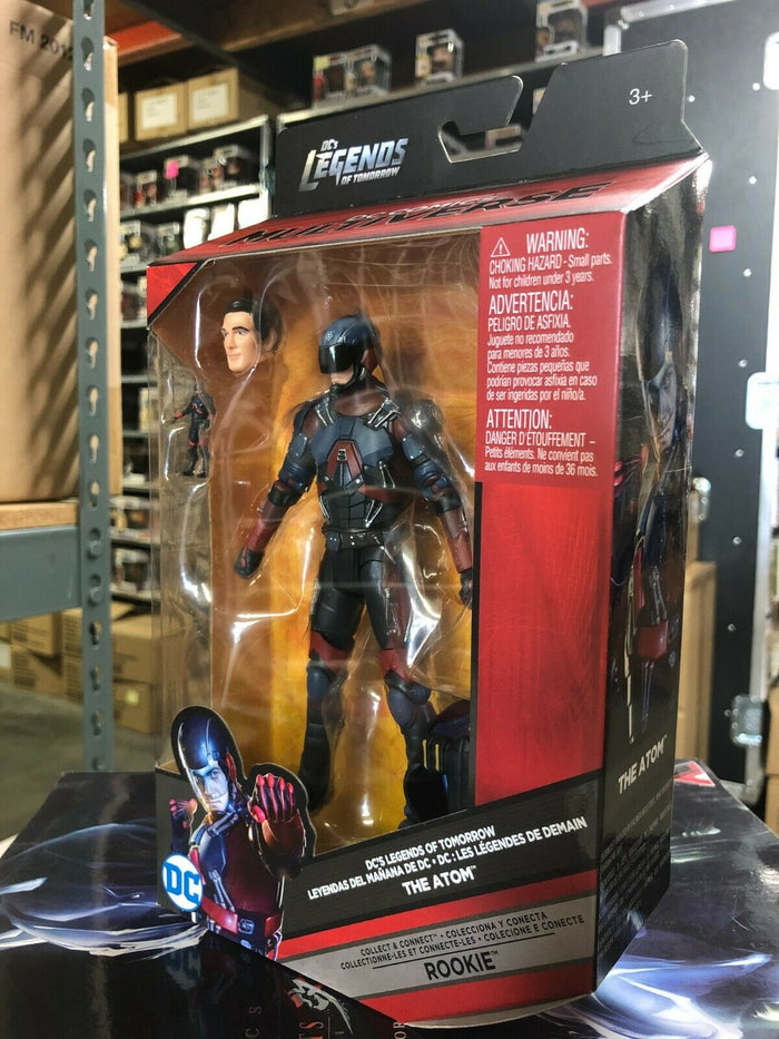 DC Multiverse Legends Of Tomorrow THE ATOM 6" Figure with Rookie BAF New in Box