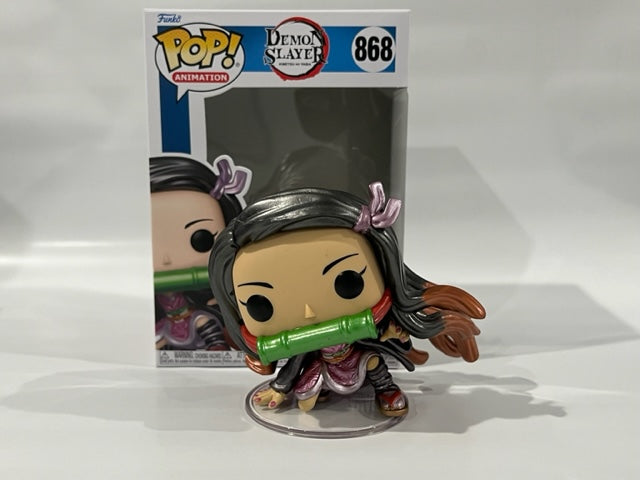 Demon Slayer | Nezuko Kamado | TOYSTOP and Los Angeles Comic Con 2022 Exclusive w/Protector Metallic