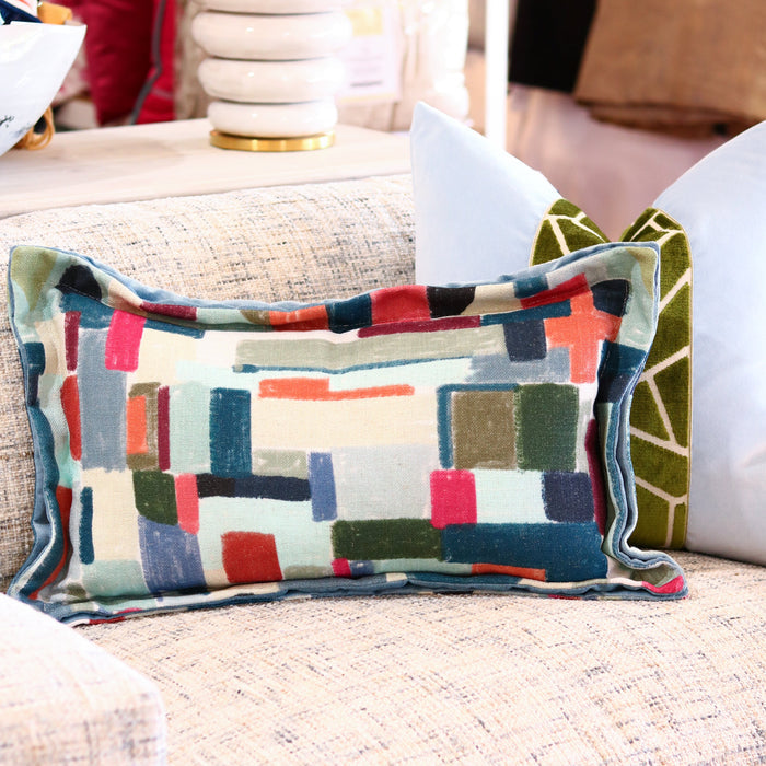 Drama Jewel Lumbar Pillow - 14" x 24"